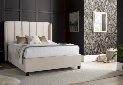 Bed Master Aurora Velvet Ottoman Bed Frame