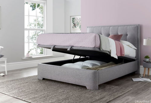 Kaydian Falstone Fabric Ottoman Storage Bed Frame