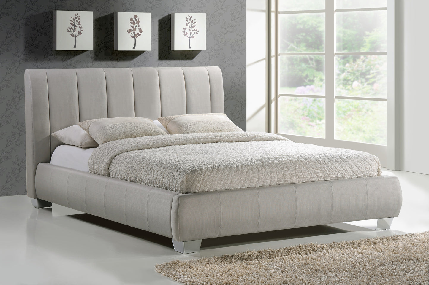 Time Living Braunston Upholstered bed frame