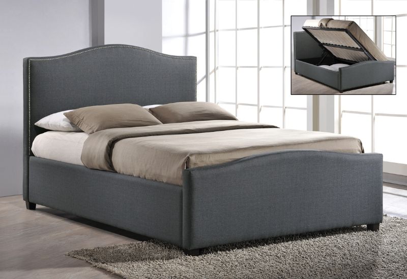 Time Living Brunswick Upholstered Bed Frame