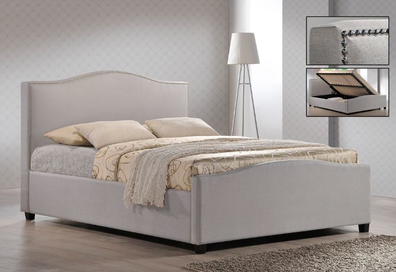 Time Living Brunswick Upholstered Bed Frame