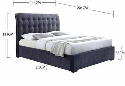 Time Living Hamilton Upholstered Bed Frame