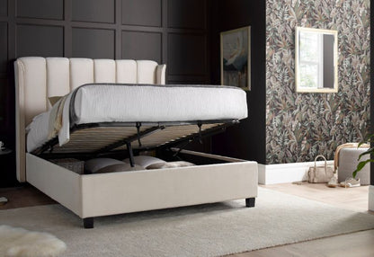 Bed Master Aurora Velvet Ottoman Bed Frame