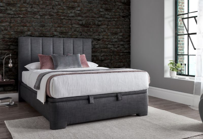 Kaydian Medburn Fabric Ottoman Bed Frame