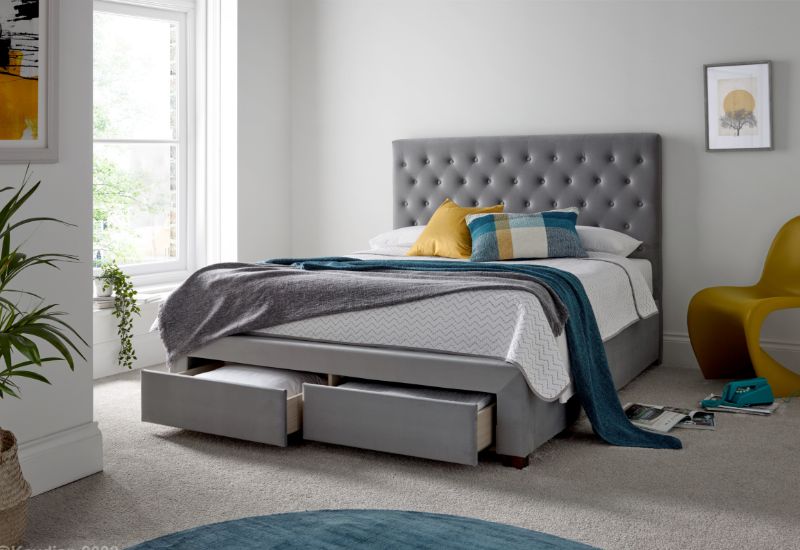 Kaydian Vindolanda Fabric Bedstead Bed Frame